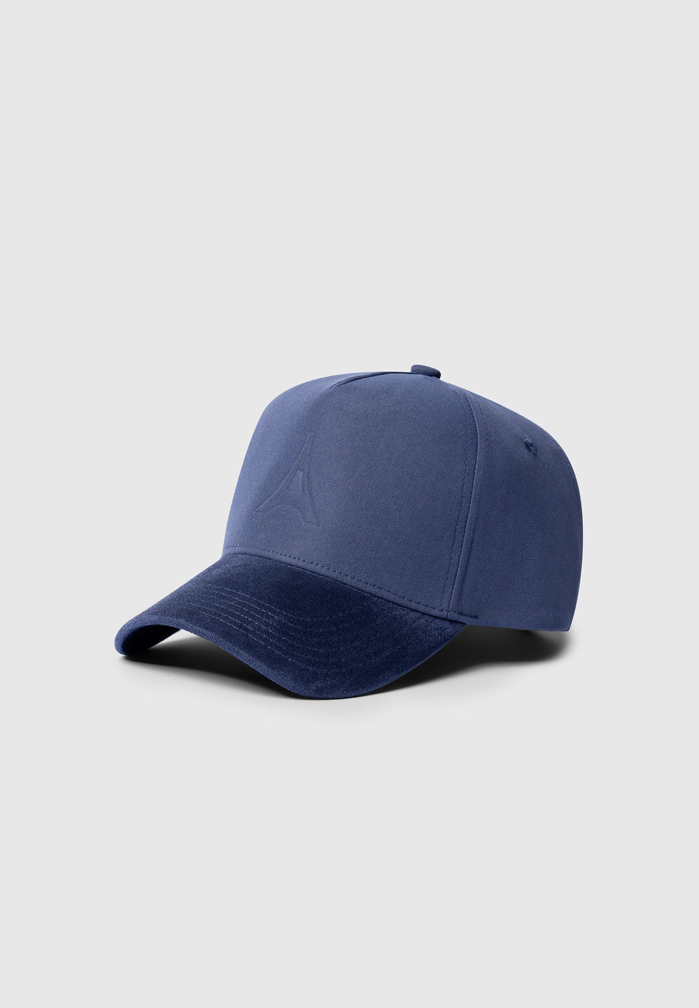Embossed Eiffel Cap - Navy