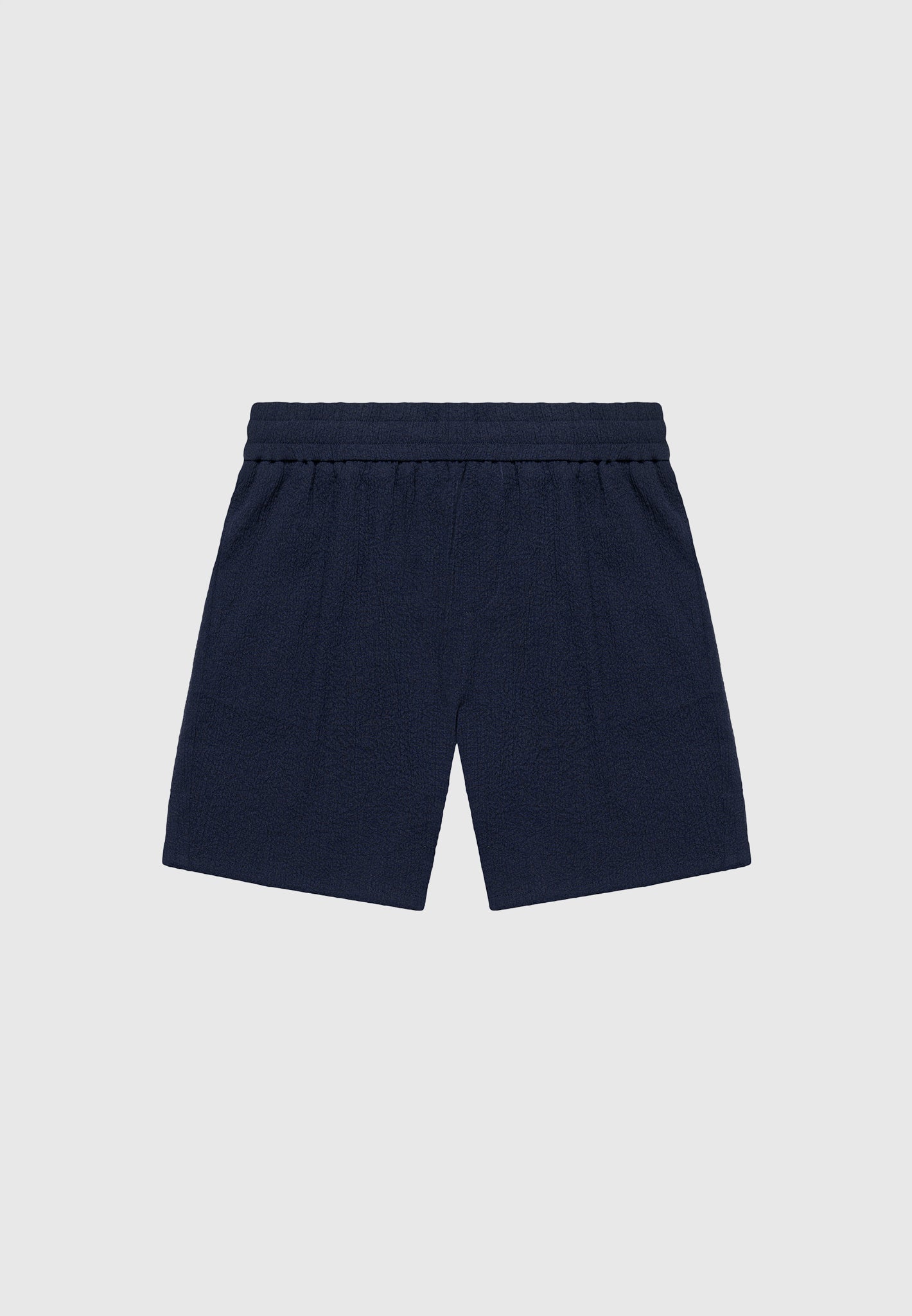Seersucker Shorts - Navy