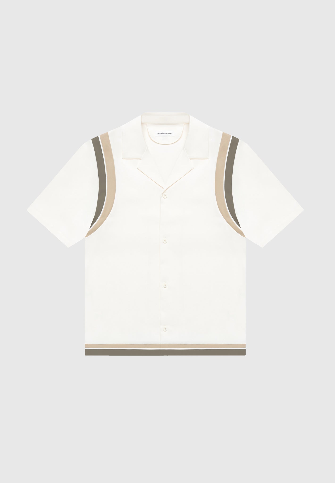 Varsity Revere Shirt - Cream