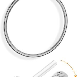 Toilet Paper Holder and Hand Towel Ring Bathroom Set