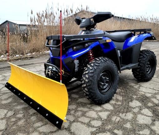 MSA 400 ATV 400cc With Snow Plow 4 x 4 Hi/Low Gears – MSA 400 WITH PLOW – BLUE