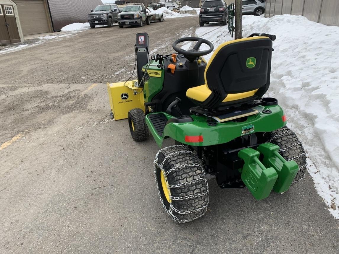 John Deere 44 in. Two-Stage Snow Blower Attachment Complete Package for 100 Series Tractors with 42 in. or 48 in. Decks - Image 2