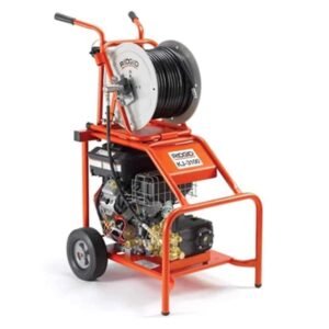 Ridgid KJ-3100 3000 PSI 5.5 GPM Portable Water Jetter for 2 in. to 10 in. Drain Lines with Removeable Nylon Braid Hose/Reel