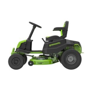 Greenworks 60V 42 inch Cordless Battery CrossoverT Riding Mower + 8.0Ah Batteries & 600w Wall Charger 7432002