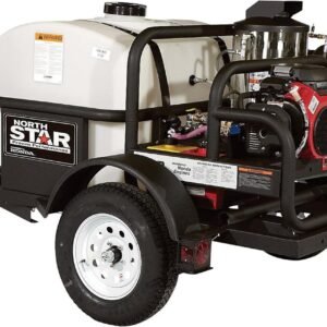 Northstar Trailer-Mounted Hot Water Commercial Pressure Washer 4000 PSI