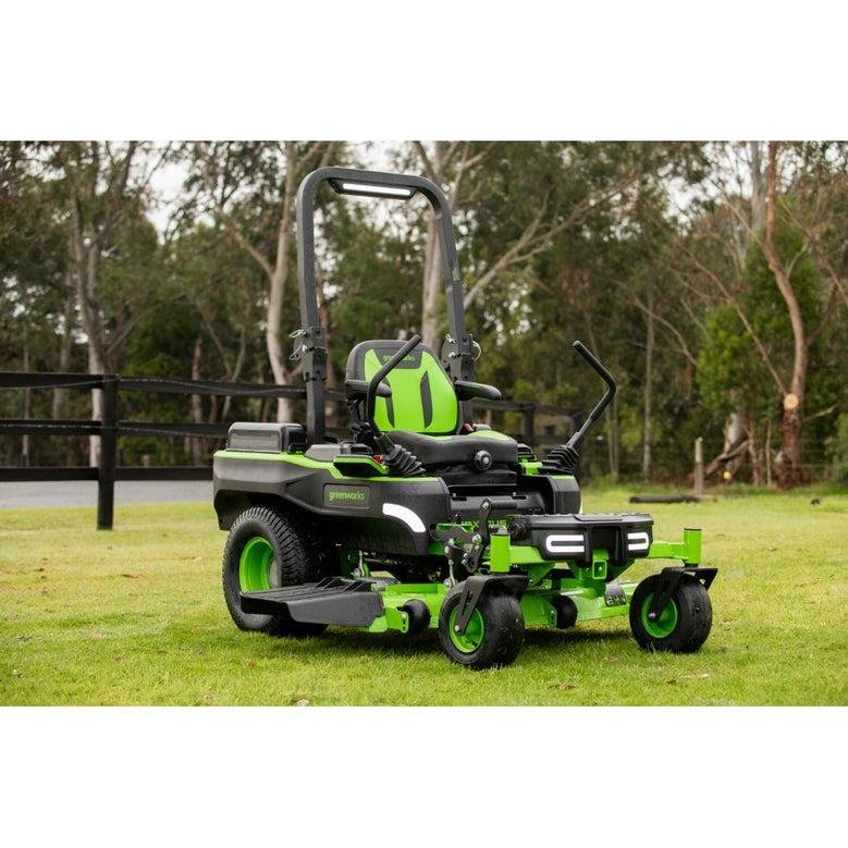 Greenworks 60V 54" MaximusZ Zero Turn Riding Mower with 20.0 Ah, 8.0 Ah & 4.0 Ah Batteries and 1.5kW Charger - Image 2