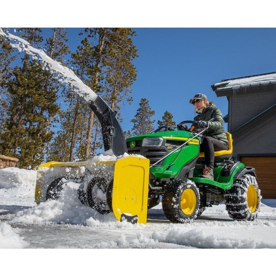 John Deere 44 in. Two-Stage Snow Blower Attachment for 100 Series Tractors - Image 2