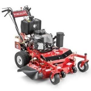 Worldlawn WY32S11HDE Honda Electric Start Recoil Backup Gas Self Propelled Walk Behind Mower