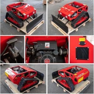 55cm Robotic Lawn Mower Snow Plow Remote Control