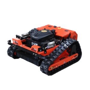 Deepkron Yf550 Remote Control Tracked Lawn Mower 225cc Gas Engine