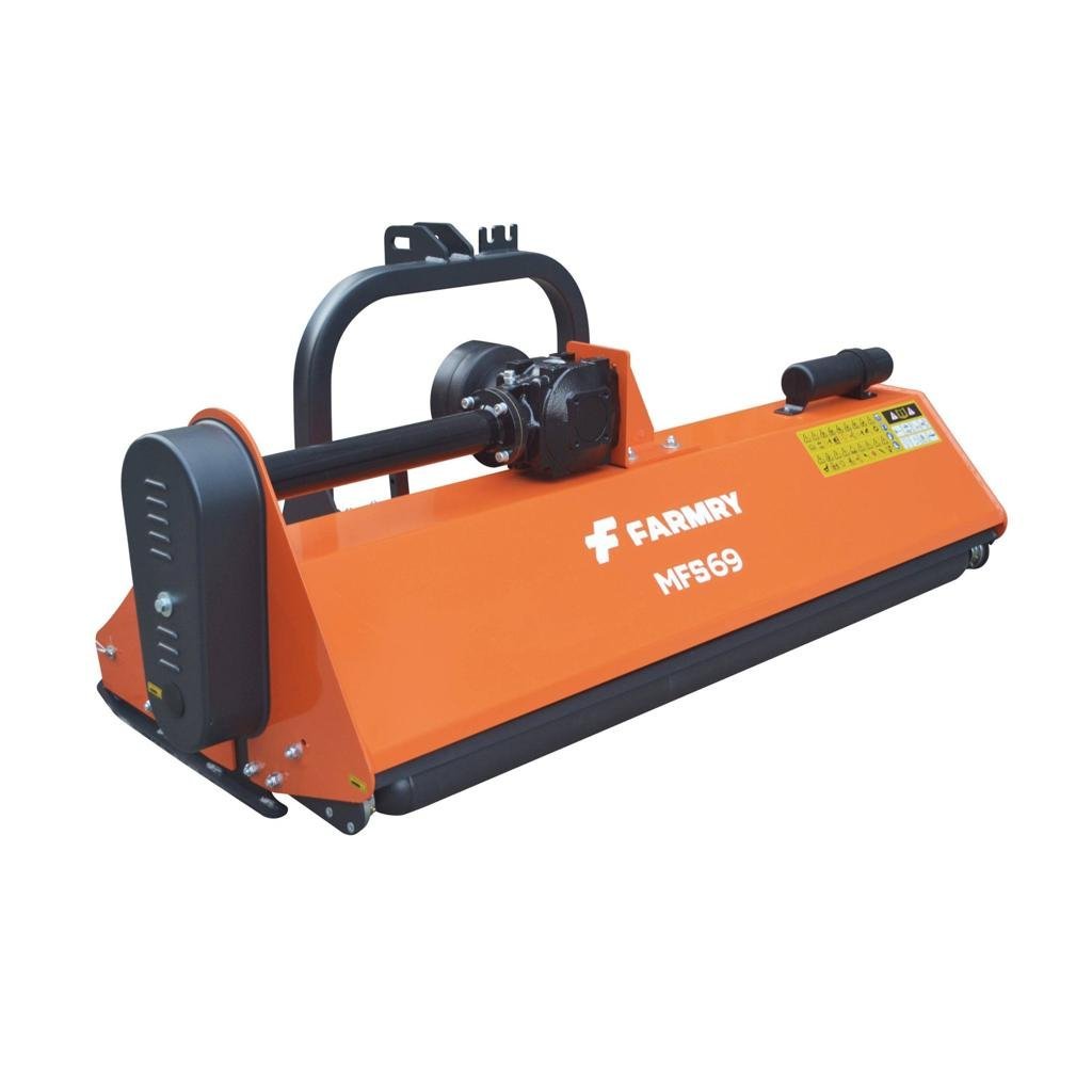 Farmry 72" PTO Flail Mower 3 Point Hitch, 25-65HP for Category 1 & 2 Tractors, MFS69