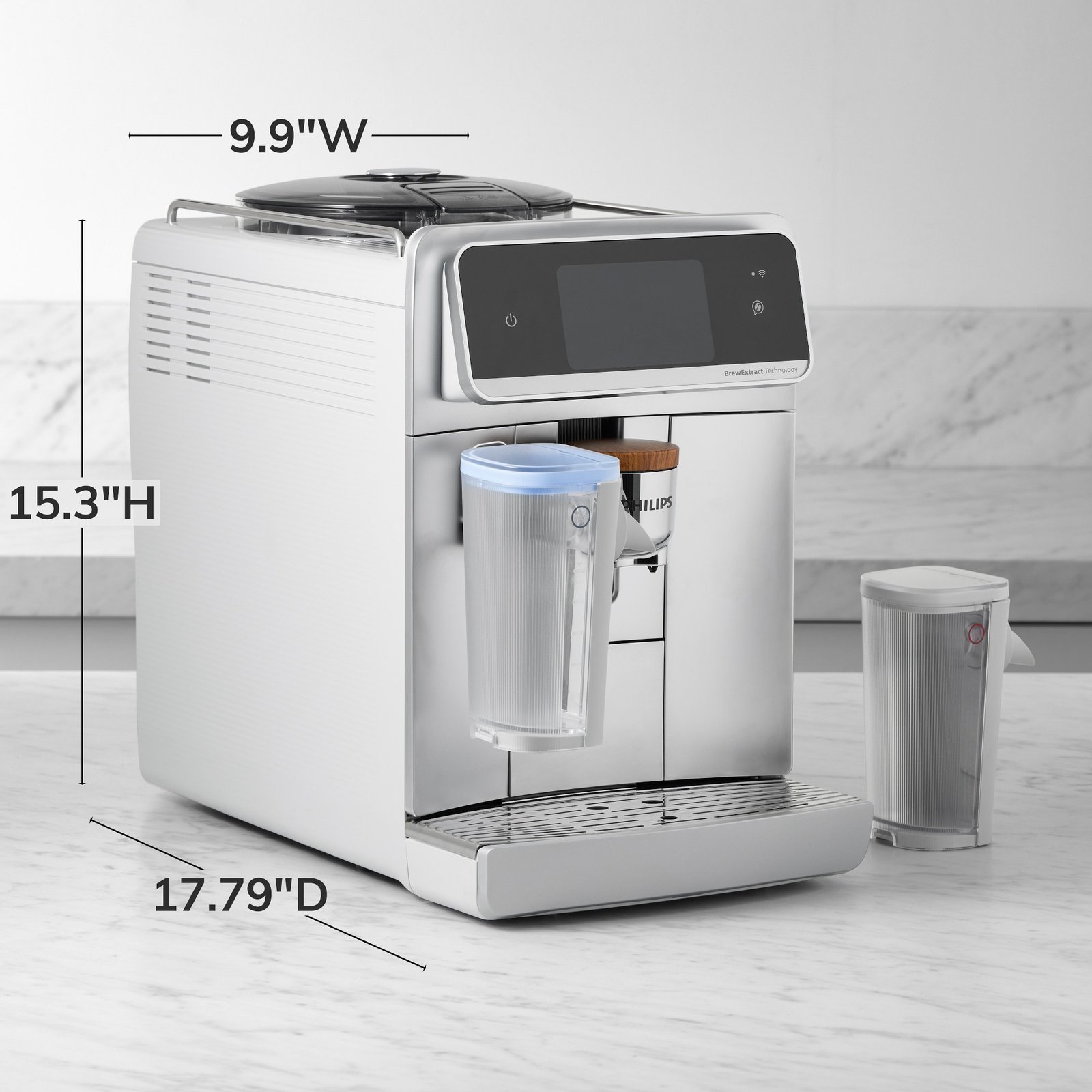 Philips Cafe Aromis 8000 Series Fully Automatic Espresso Machine with LatteGo Pro - Image 2