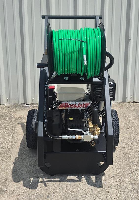 BossJet Electric Sewer Jetter Cart Mounted - AM350E-02 – BossJet Electric Cart 1500psi/1.5gpm - Image 2
